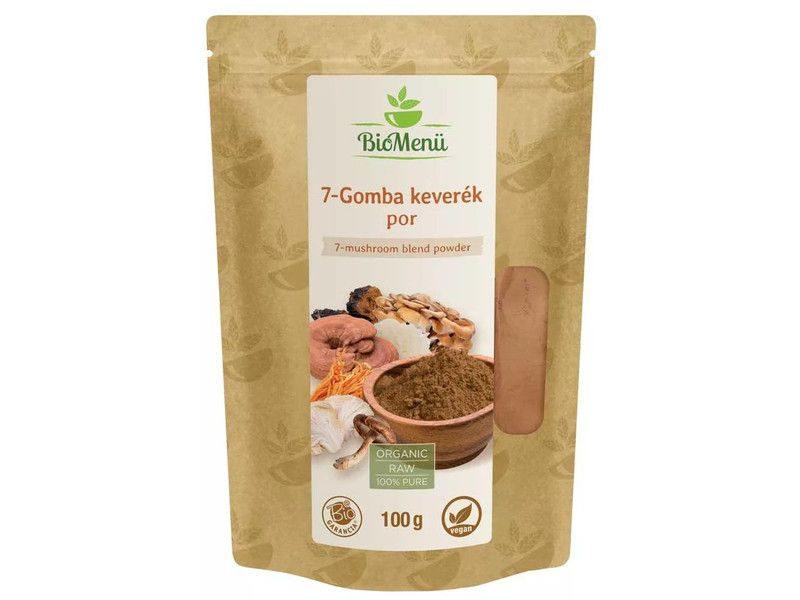 BioMenü BIO 7-GOMBA keverék por 100 g BioMenü BIO 7-GOMBA keverék por 100 g