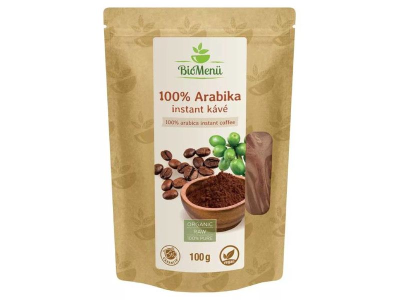 BioMenü Bio Arabica instant kávé 100 g BioMenü Bio Arabica instant kávé 100 g