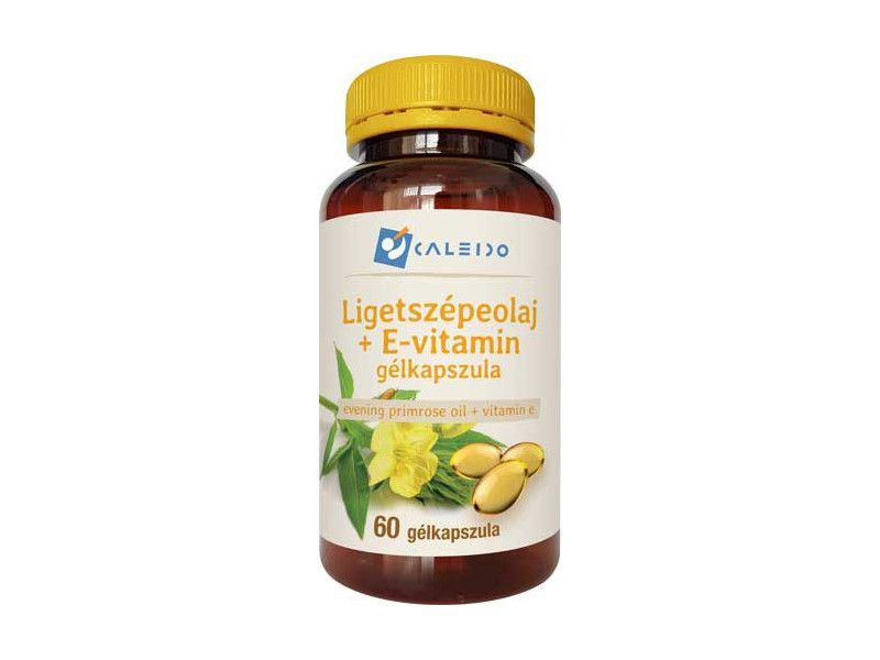 Caleido LIGETSZÉPEOLAJ + E-VITAMIN gélkapszula 60 db Caleido LIGETSZÉPEOLAJ + E-VITAMIN gélkapszula 60 db