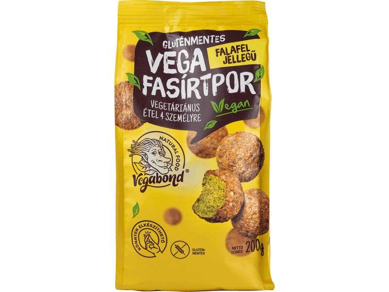 Vegabond Vega Fasírtpor, Gluténmentes , Falafel jellegű 200g