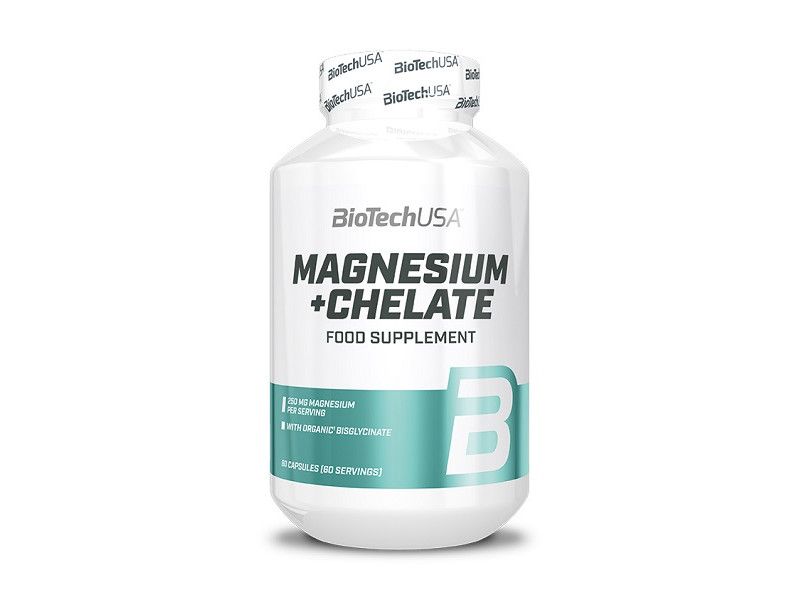 Biotech Magnesium + Chelate kapszula 60db Biotech Magnesium + Chelate kapszula 60db