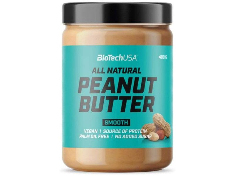 Biotech Peanut Butter Mogyoróvaj 400g Smooth Biotech Peanut Butter Mogyoróvaj 400g Smooth