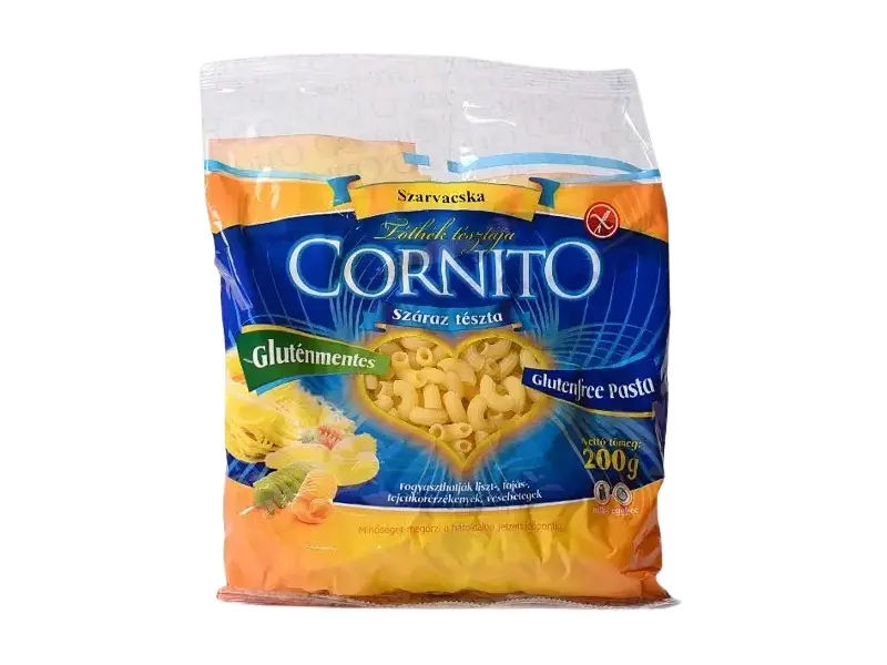 Cornito gluténmentes tészta szarvacska 200 g