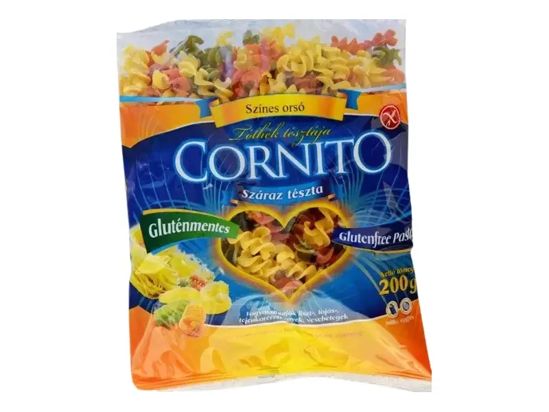Cornito gluténmentes tészta színes orsó 200 g