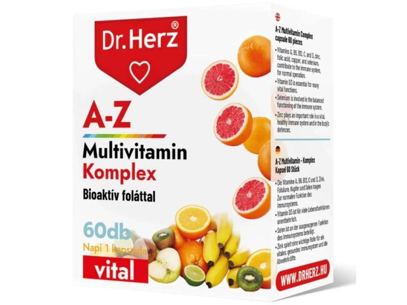 Dr. Herz A-Z Multivitamin Komplex 60 db Dr. Herz A-Z Multivitamin Komplex 60 db