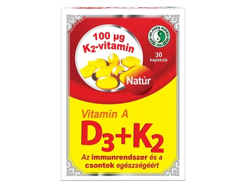 Dr. Chen A + D3 + K2 Vitamin Kapszula 30 db