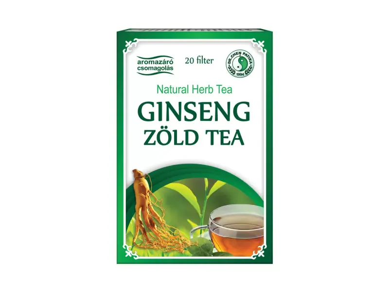 Dr. Chen Ginseng Zöld teakeverék 20db Dr. Chen Ginseng Zöld teakeverék 20db
