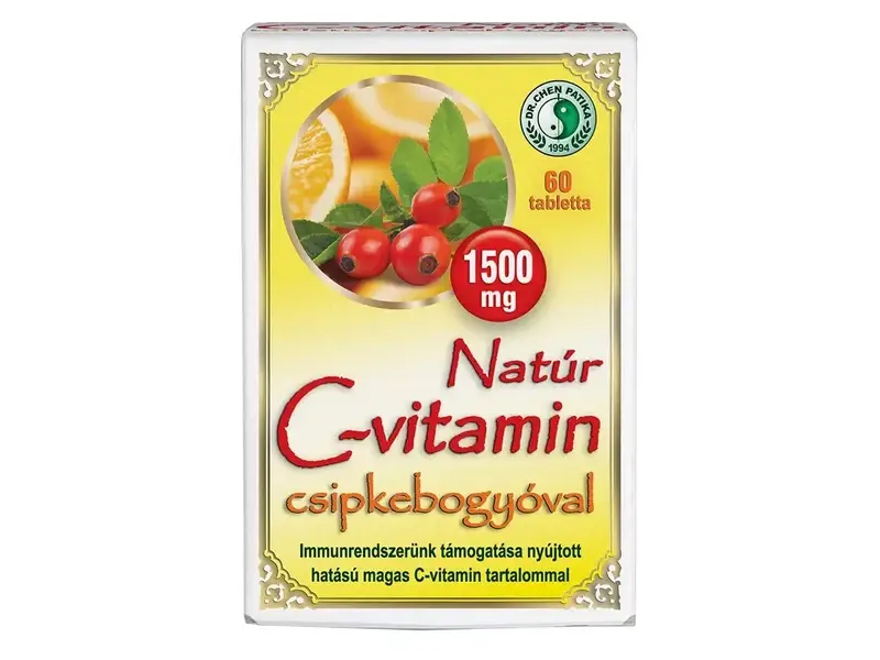 Dr. Chen Natúr C-vitamin 1500mg tabletta 60db Dr. Chen Natúr C-vitamin 1500mg tabletta 60db