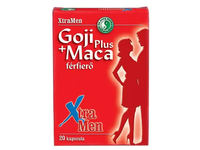 Dr. Chen XtraMen Goji+Maca férfierő kapszula 20db Dr. Chen XtraMen Goji+Maca férfierő kapszula 20db