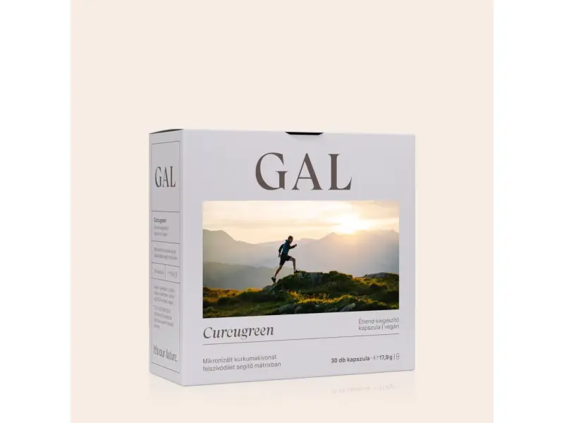 GAL Curcugreen, 225 mg x 30 kapszula GAL Curcugreen, 225 mg x 30 kapszula