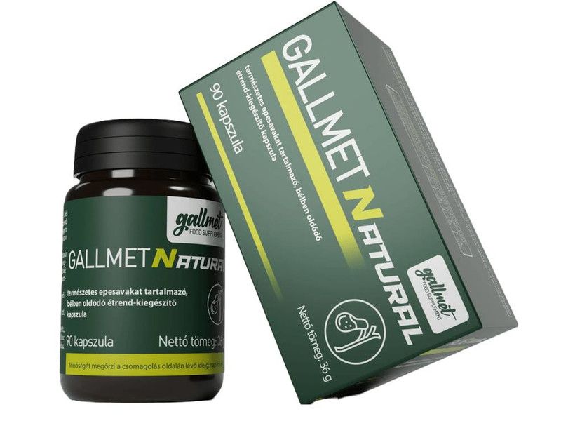 Gallmet-N-90 Gallmet-Natural kapszula 90db