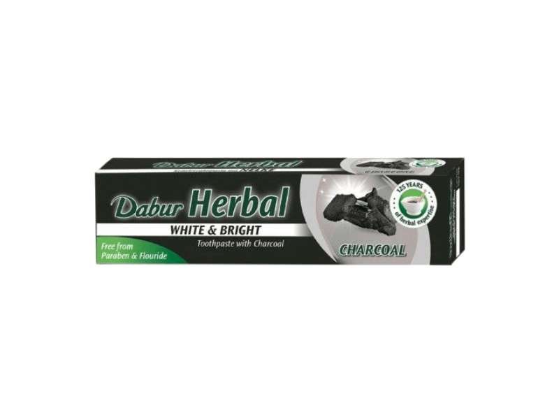 Dabur Herbal Fogkrém aktív szén 100ml Dabur Herbal Fogkrém aktív szén 100ml