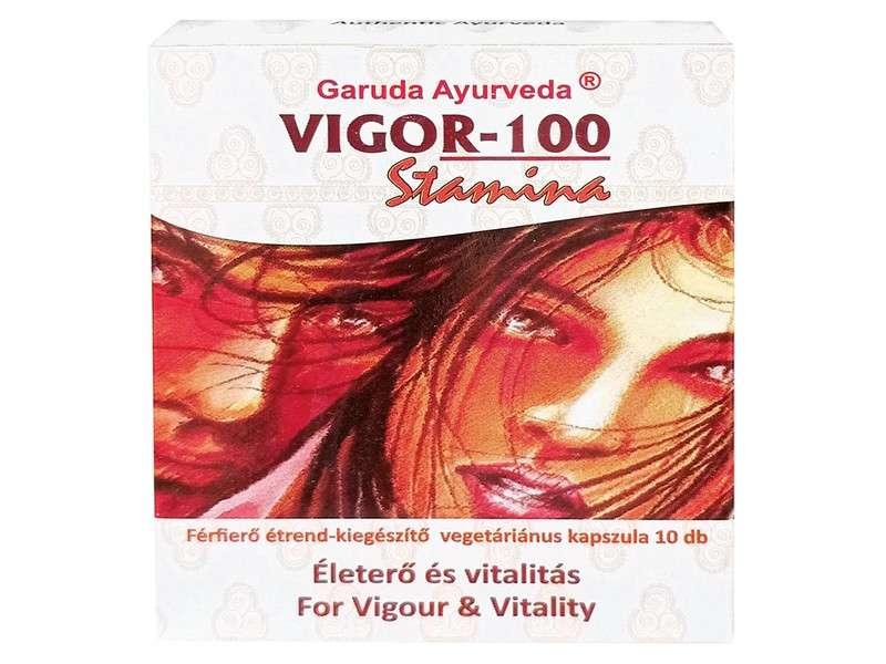 Garuda Ayurveda Vigor 100 Stamina férfierő 10db Garuda Ayurveda Vigor 100 Stamina férfierő 10db