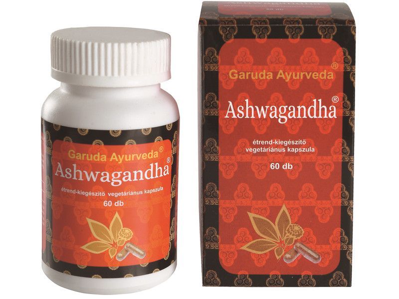 Garuda Ayurveda Ashwaganda vega kapszula 60db Garuda Ayurveda Ashwaganda vega kapszula 60db