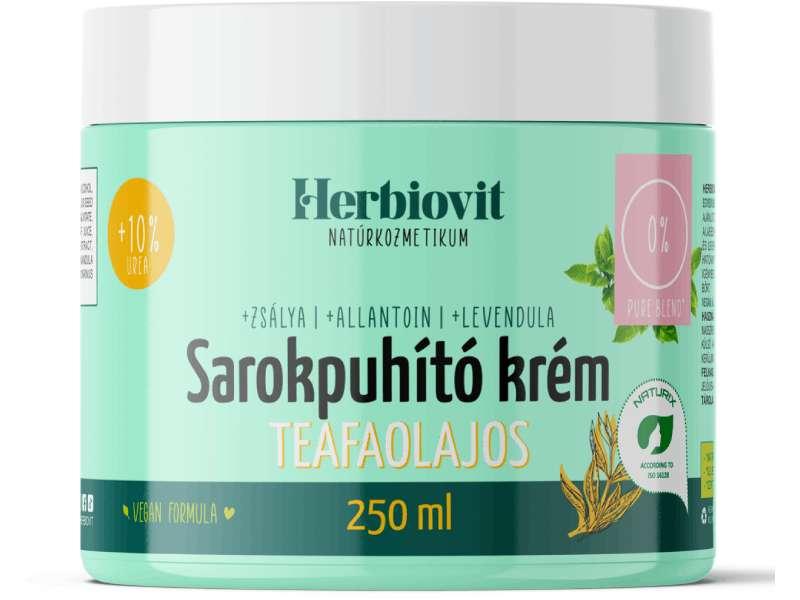 Herbiovit Sarokpuhító krém teafaolajos 250ml Herbiovit Sarokpuhító krém teafaolajos 250ml