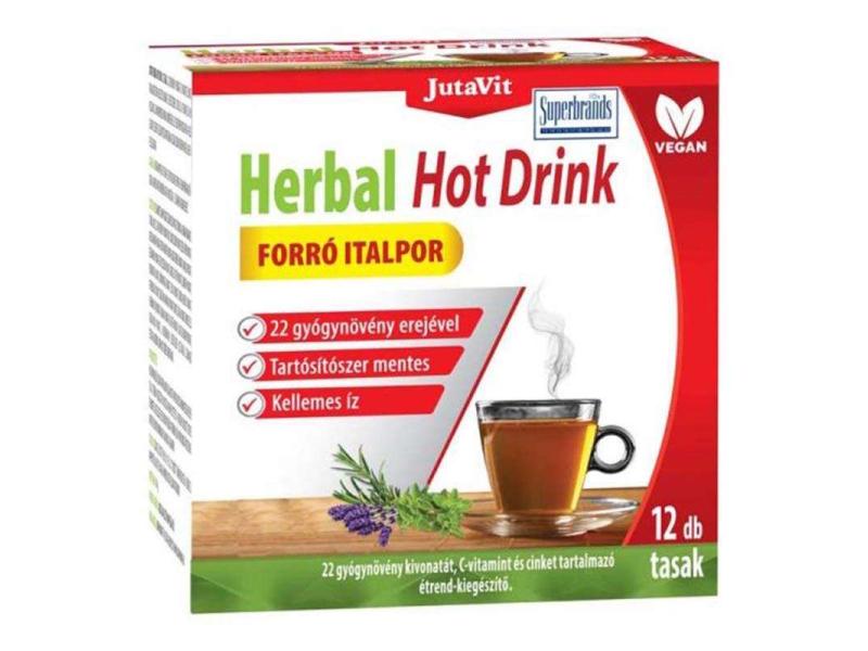 JutaVit Herbal Hot Drink felnőtteknek 12db JutaVit Herbal Hot Drink felnőtteknek 12db