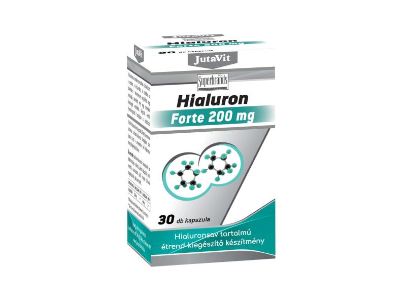 JutaVit Hialuron forte 200mg kapszula 30 db JutaVit Hialuron forte 200mg kapszula 30 db
