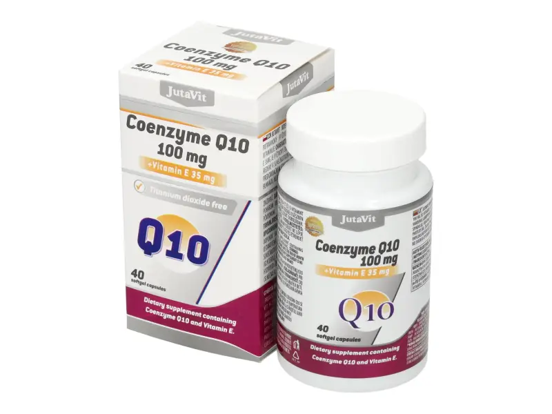 JutaVit Koenzim Q10 100 mg 40db JutaVit Koenzim Q10 100 mg 40db