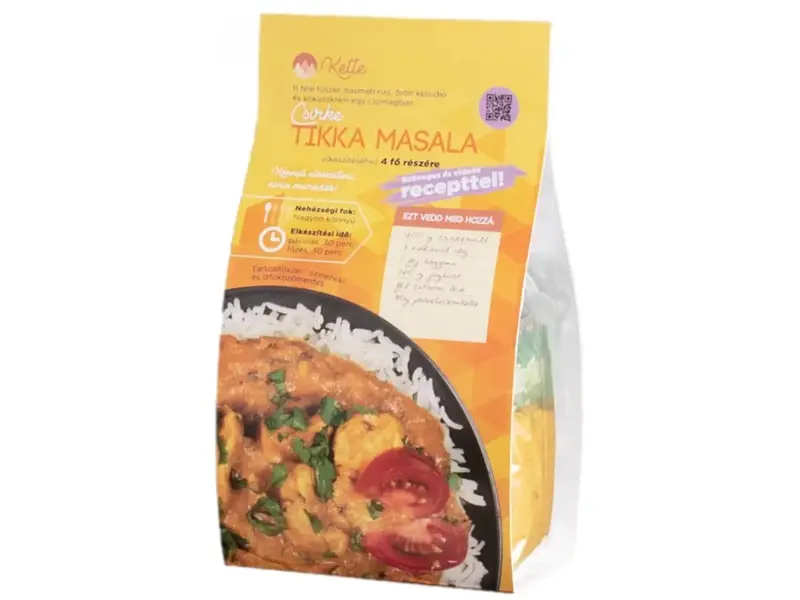 Kette csirke tikka masala basmati rizzsel 495 g Kette csirke tikka masala basmati rizzsel 495 g