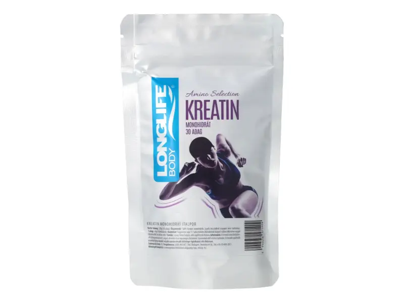 LongLife Kreatin Monohidrát Italpor 30 adag 120g LongLife Kreatin Monohidrát Italpor 30 adag 120g
