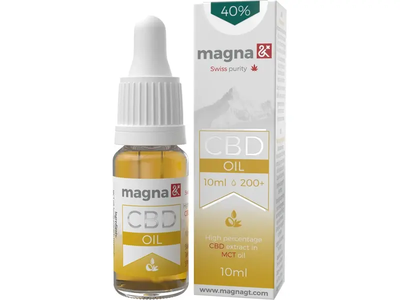Magna G&T Szájápolási termék 40 % CBD olaj(MCT olajban) 10 ml