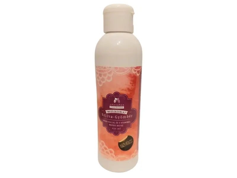 Masszázs Manufaktúra Szilva-Gyömbér masszázsolaj 250ml Masszázs Manufaktúra Szilva-Gyömbér masszázsolaj 250ml