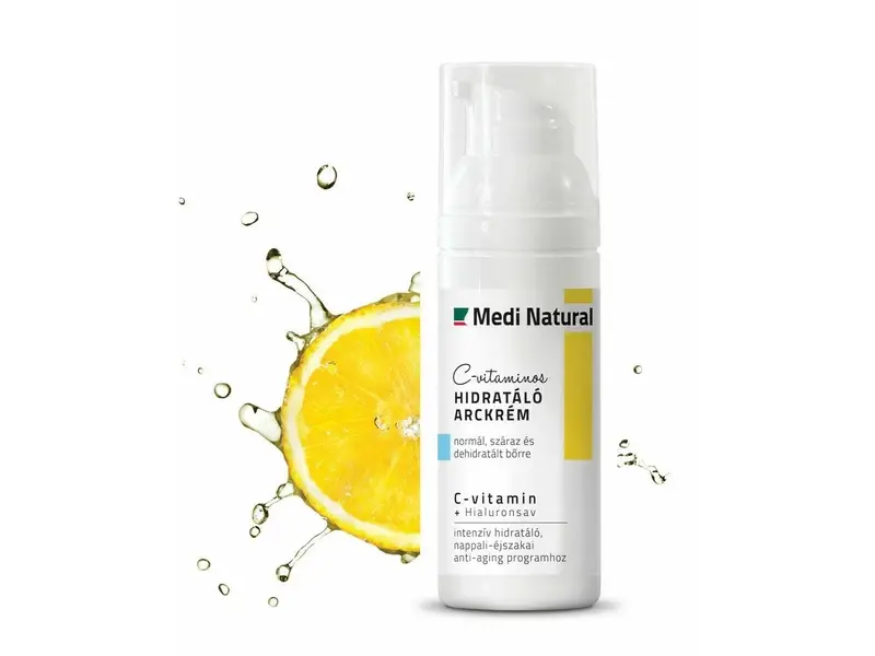 MediNatural C-vitaminos Hidratáló arckrém 50 ml MediNatural C-vitaminos Hidratáló arckrém 50 ml