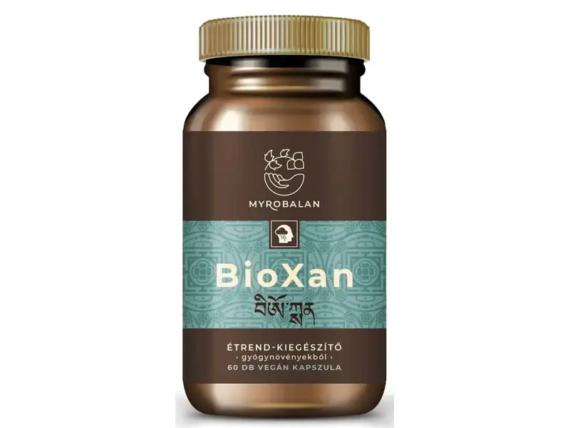 Myrobalan BioXan természetes nyugtató gyógynövény-komplex 60db Myrobalan BioXan természetes nyugtató gyógynövény-komplex 60db