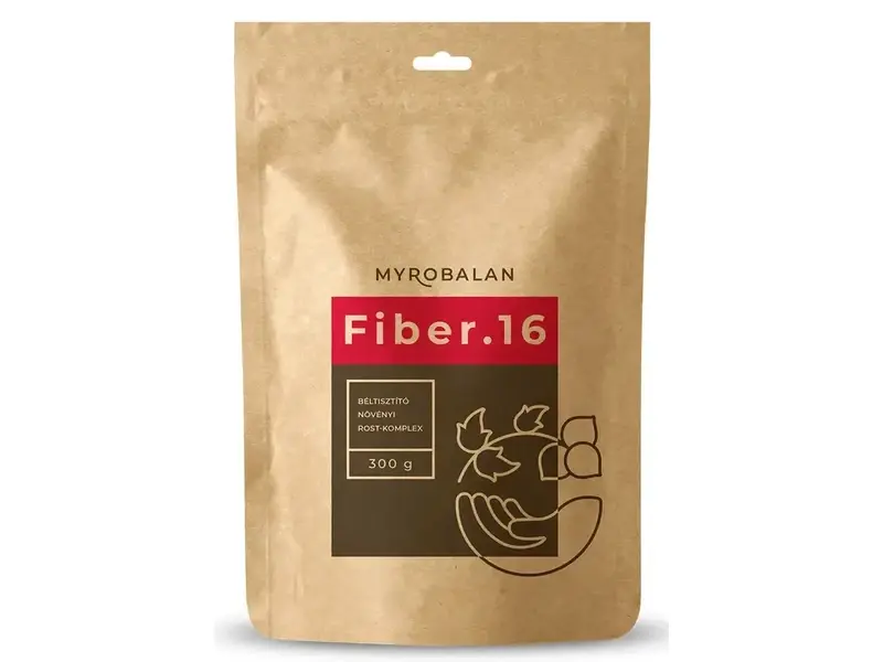 Myrobalan Fiber.16 prebiotikus béltisztító növényi rost-komplex 300g Myrobalan Fiber.16 prebiotikus béltisztító növényi rost-komplex 300g