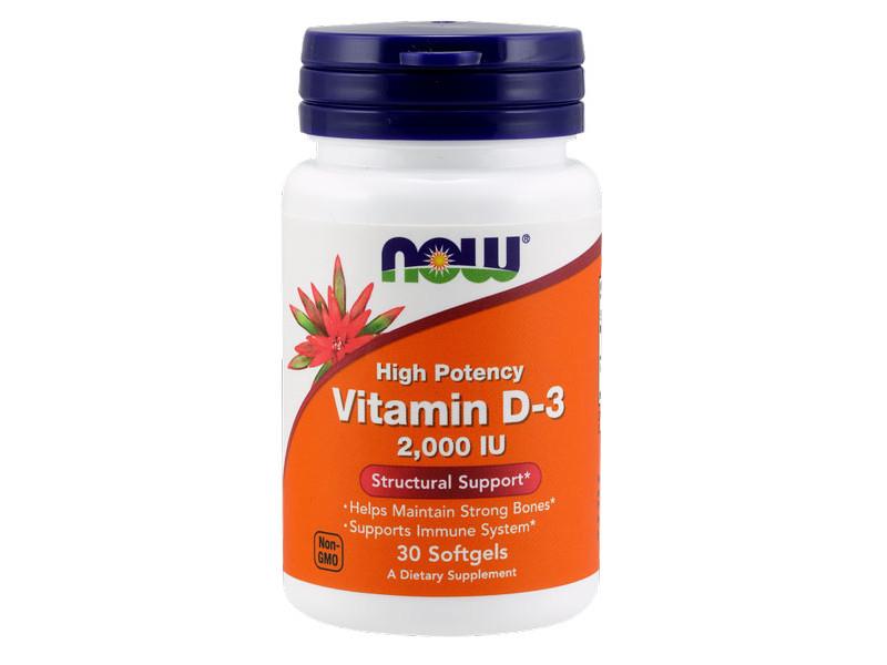 NOW Vitamin D3-2000UI 120db NOW Vitamin D3-2000UI 120db