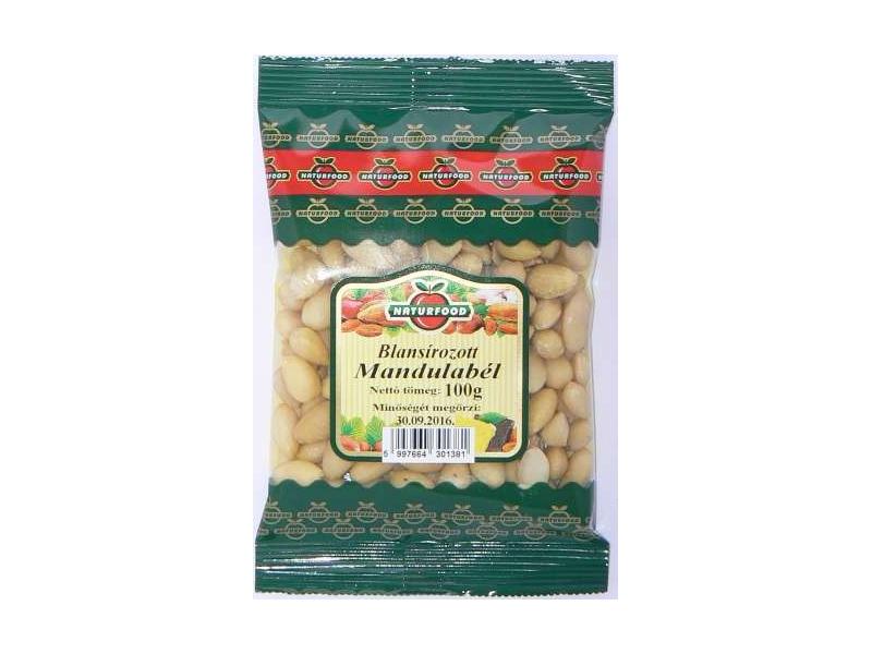 Naturfood blansírozott mandulabél 100 g Naturfood blansírozott mandulabél 100 g