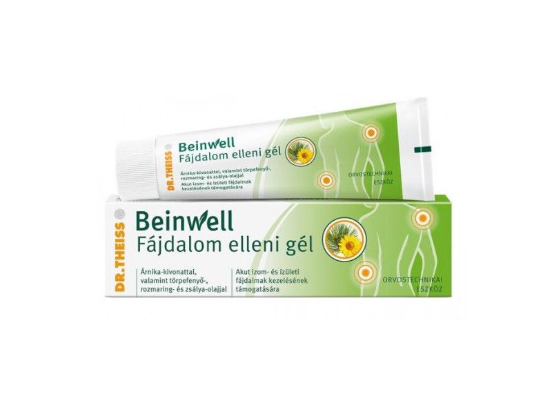 Dr. Theiss Beinwell Fájdalom elleni gél 100 ml Dr. Theiss Beinwell Fájdalom elleni gél 100 ml