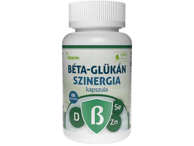 Netamin Béta-Glükán szinergia kapszula 60 db Netamin Béta-Glükán szinergia kapszula 60 db