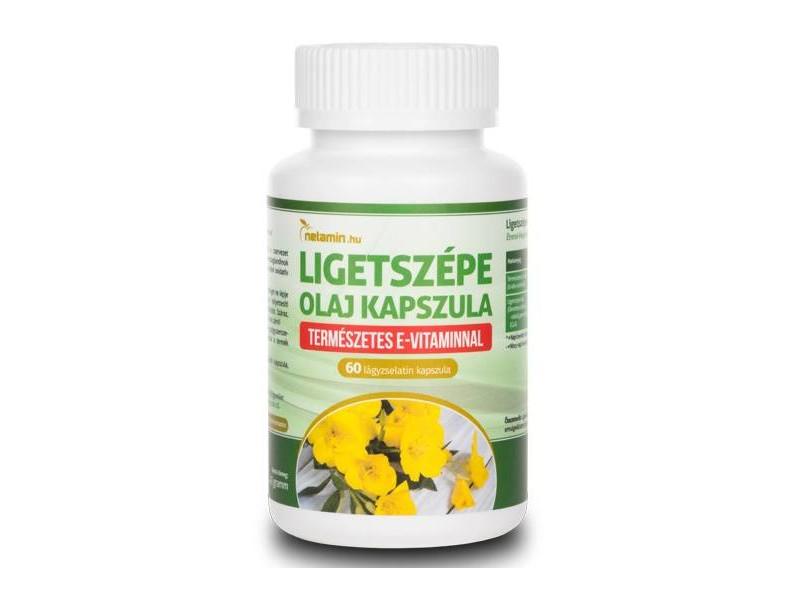 Netamin Ligetszépe olaj kapszula E-vitaminnal 60db Netamin Ligetszépe olaj kapszula E-vitaminnal 60db