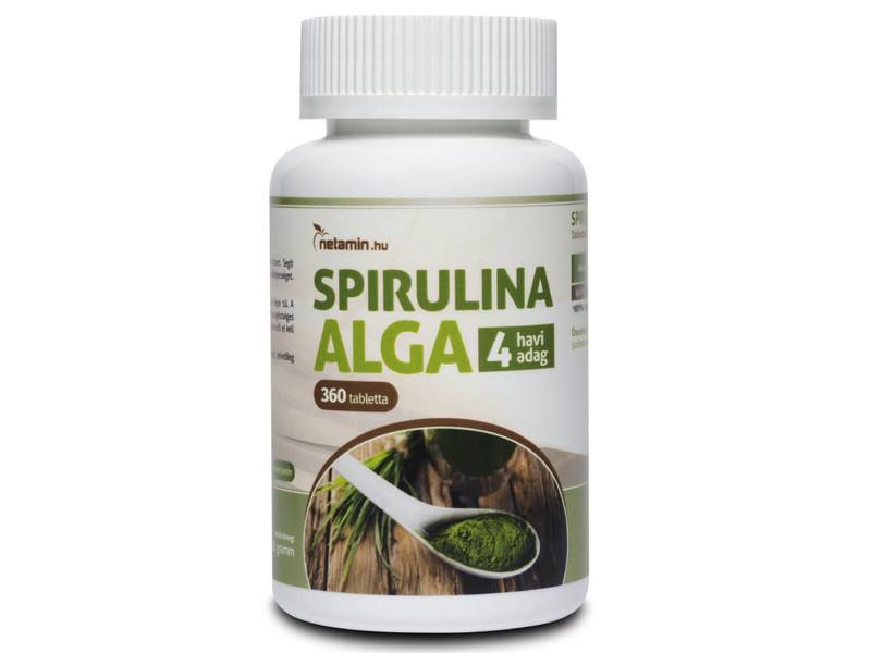 Netamin Spirulina Alga tabletta 360 db Netamin Spirulina Alga tabletta 360 db