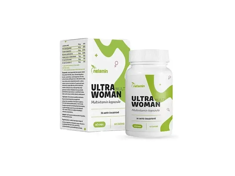 Netamin Ultra Multi Woman Multivitamin kapszula nőknek 60 db Netamin Ultra Multi Woman Multivitamin kapszula nőknek 60 db