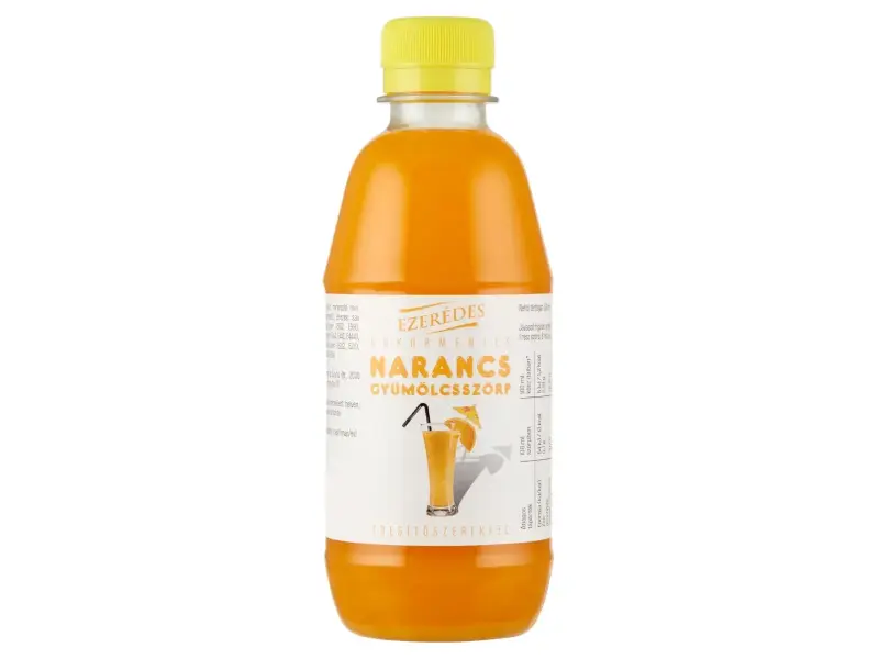 Ezerédes narancs szörp cukormentes 330 ml