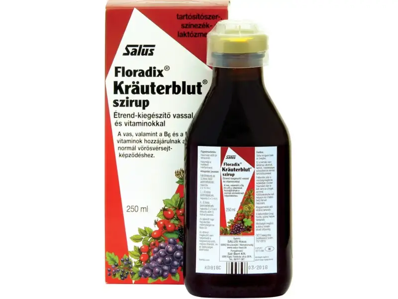 Salus floradix krauterblut szirup 250 ml