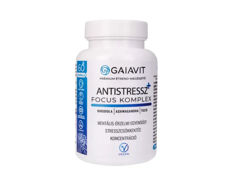 Gaiavit Antistressz+ Focus komplex - 60 kapszula Gaiavit Antistressz+ Focus komplex - 60 kapszula