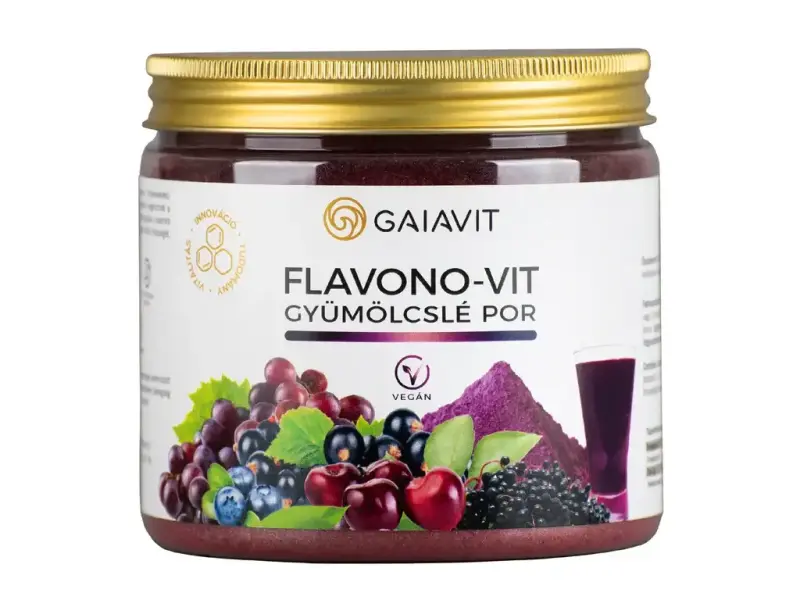 Gaiavit Flavono-Vit gyümölcslé por 250g