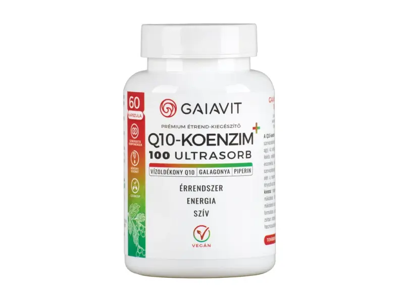 Gaiavit Q10 Ultrasorb 100 - 60 kapszula Gaiavit Q10 Ultrasorb 100 - 60 kapszula