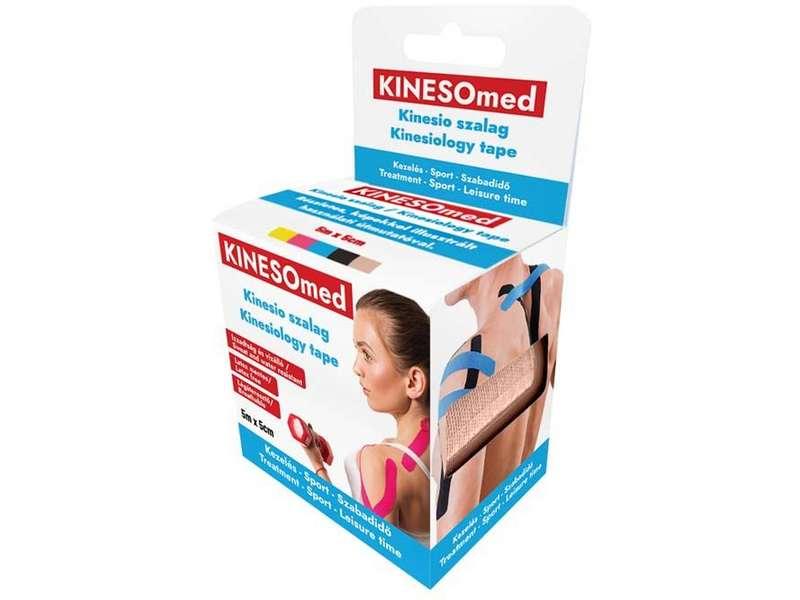 KINESOMED Kinesio szalag 5 m x 5 cm testszínű KINESOMED Kinesio szalag 5 m x 5 cm testszínű