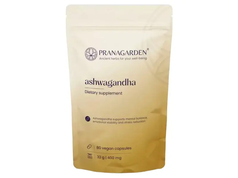 Pranagarden Ashwagandha-gyógynövény kapszula 80 db Pranagarden Ashwagandha-gyógynövény kapszula 80 db