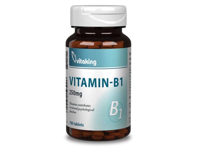 Vitaking B1-Vitamin 250mg 100db Vitaking B1-Vitamin 250mg 100db