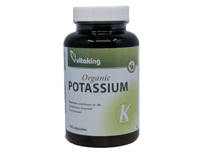 Vitaking Kálium Potassium 99 mg kapszula 100 db Vitaking Kálium Potassium 99 mg kapszula 100 db
