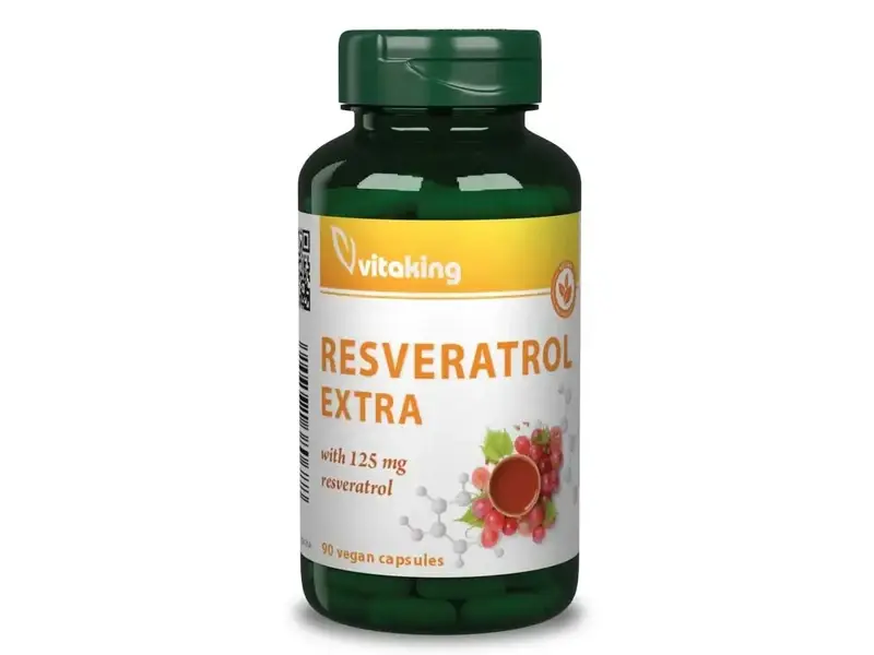 Vitaking Resveratrol Extra Vegan Kapszula 80 db Vitaking Resveratrol Extra Vegan Kapszula 80 db