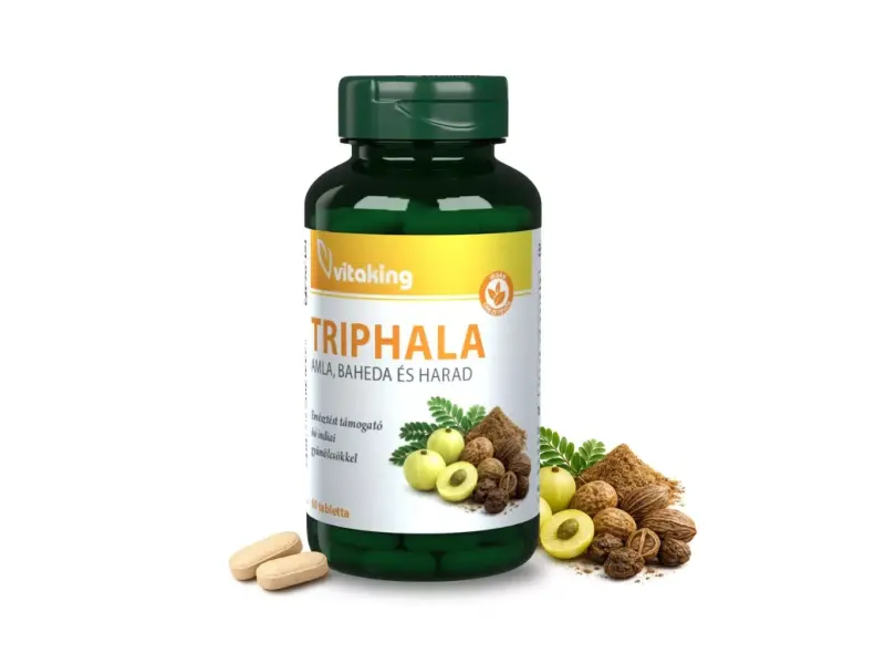 Vitaking Triphala tabletta 60db Vitaking Triphala tabletta 60db